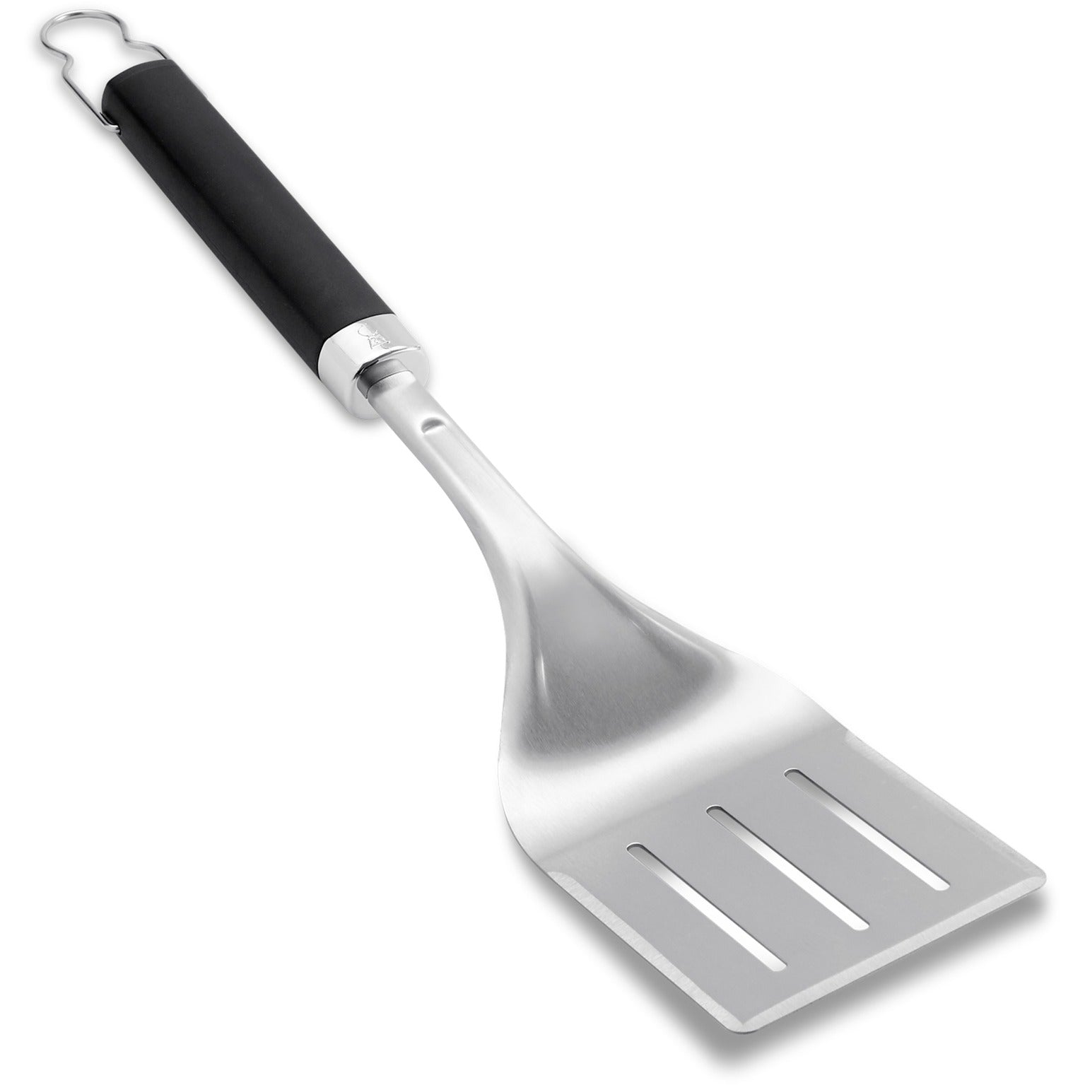 Weber precision barbecuespatel (roestvrij staal zwart)