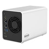 Terramaster f2-425 plus nas (wit, 2x 5gbe, hdmi, usb)