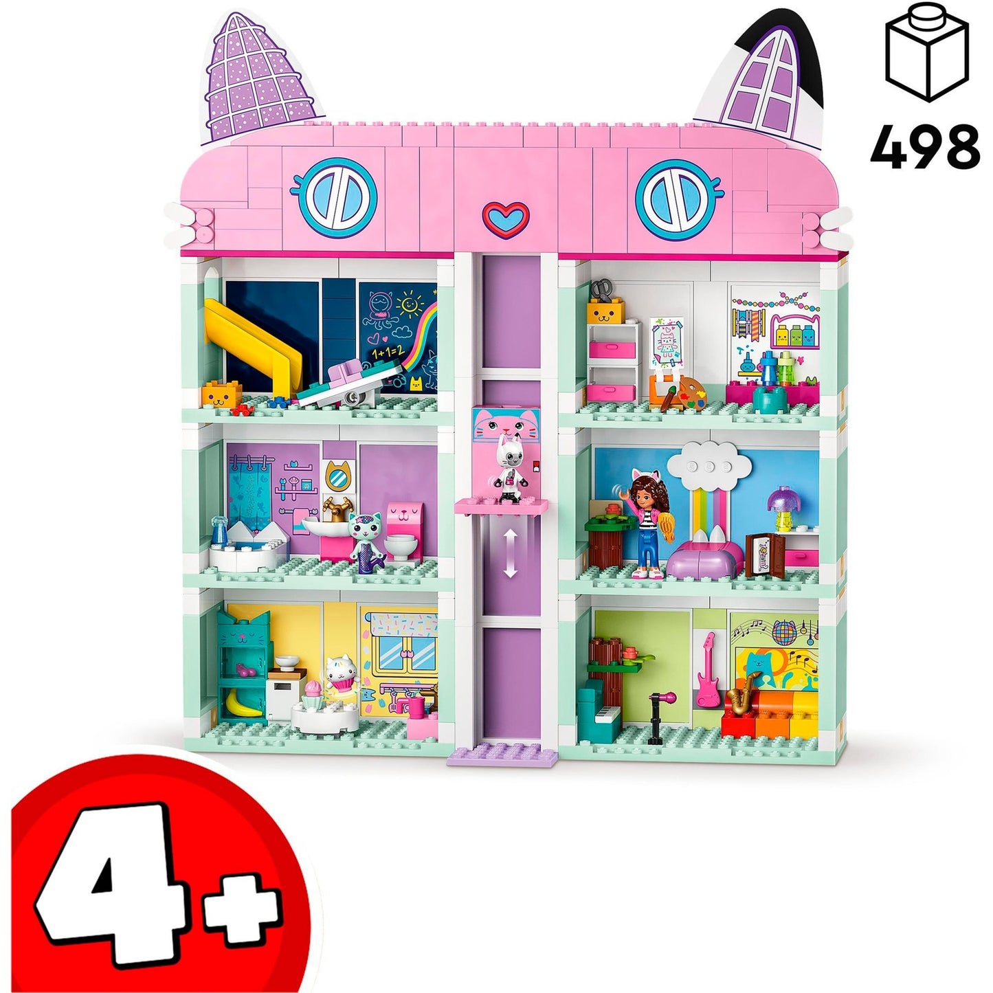 Lego gabby's poppenhuis - gabby's poppenhuis constructiespeelgoed (10788)