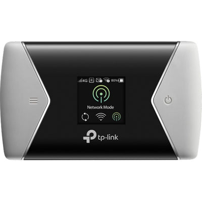 Tp-link 300mbps lte-advanced mobiele wifi m7450 wlan lte router (zwart zilver, micro-sim | mifi | met accu)