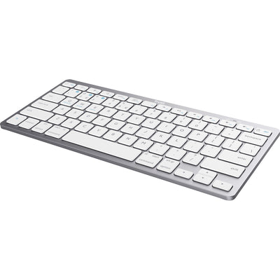 Trust wireless bluetooth keyboard (grijs, us lay-out (qwerty), scissor switches, 85%, bluetooth 4.0)