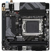 Gigabyte b650i ax socket am5 moederbord (zwart grijs, raid, 2.5 gb-lan, wlan, bt, sound, mini-itx)
