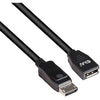 Club 3d displayport 1.4 hbr3 extension cable 8k60hz m f verlengkabel (zwart, 2 meter, cac-1022)