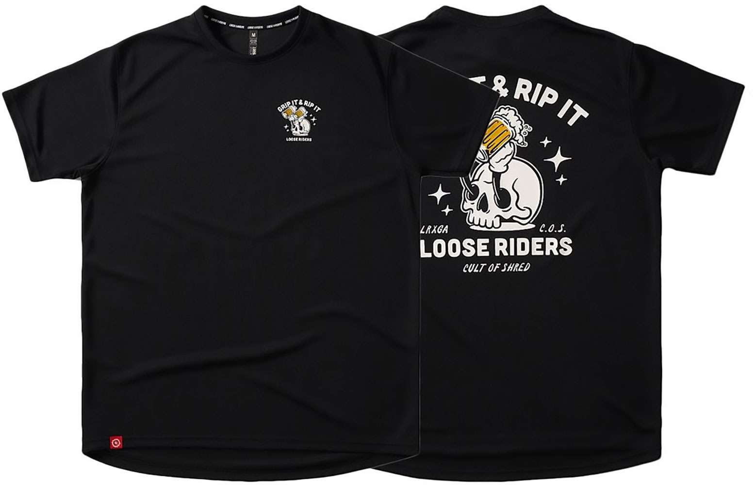 Loose riders grip it - tech tee