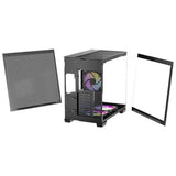 Antec c8 argb midi tower behuizing (zwart | 2x usb-a | 1x usb-c | tempered glass) - afbeelding 13