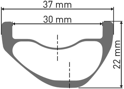 Dt swiss exc 330 disc 29 carbon rim