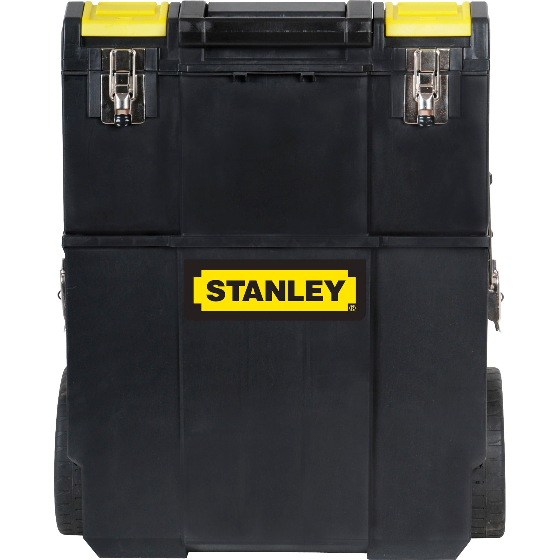 Stanley mobile work center 2-in-1 gereedschapskist (zwart geel)