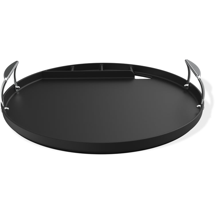 Weber full-size plancha - voor houtskoolbarbecues 57 cm grillplaat (zwart)