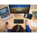Trust lyra compact draadloos toetsenbord (zwart, us lay-out (qwerty), scissor switches, 65%, 2,4 ghz usb, bluetooth) - afbeelding 7