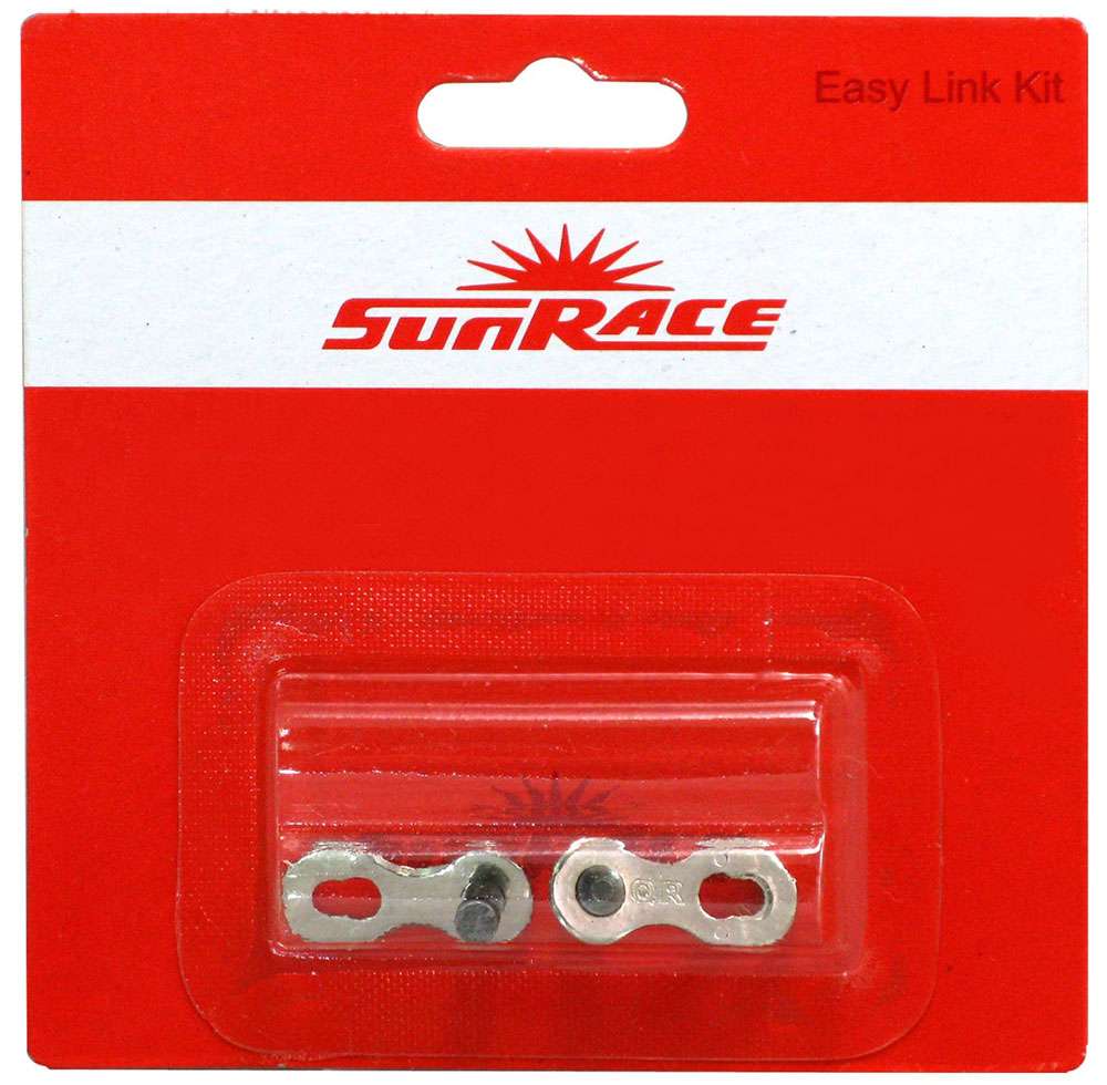 Sunrace kettingschakel 7-8 speed 10 stuks - zilver