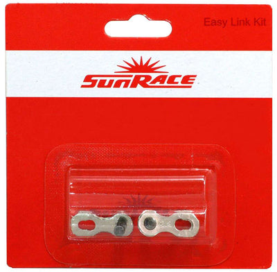 Sunrace kettingschakel 7-8 speed 10 stuks - zilver