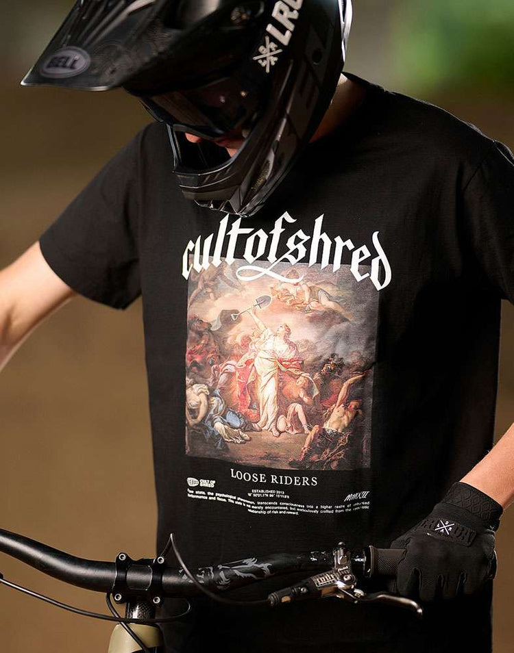 Loose riders queen of shred - t-shirt