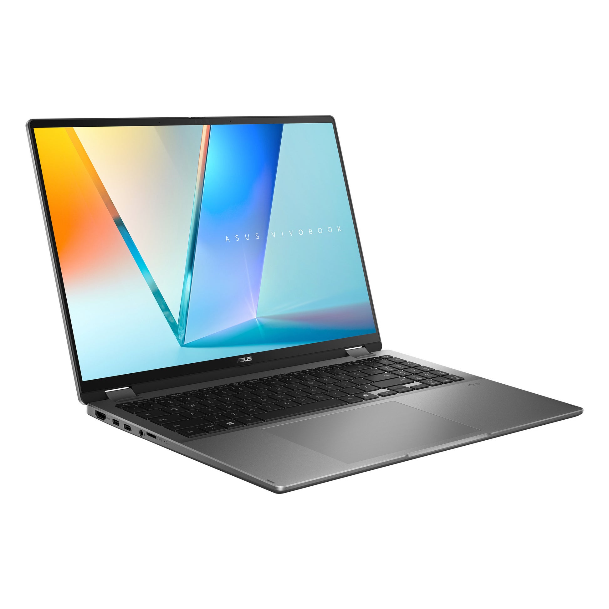 Asus vivobook 16 flip tp3607sa-si099w 16 copilot+ 2-in-1 laptop (grijs | core ultra 7 258v | arc graphics | 32 gb | 1 tb ssd | touch)