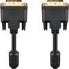 Goobay dvi-d kabel (zwart, 10 meter)