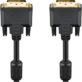 Goobay dvi-d kabel (zwart, 10 meter) - afbeelding 2