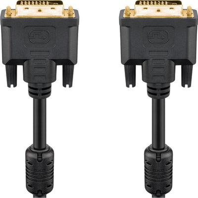 Goobay dvi-d kabel (zwart, 10 meter)