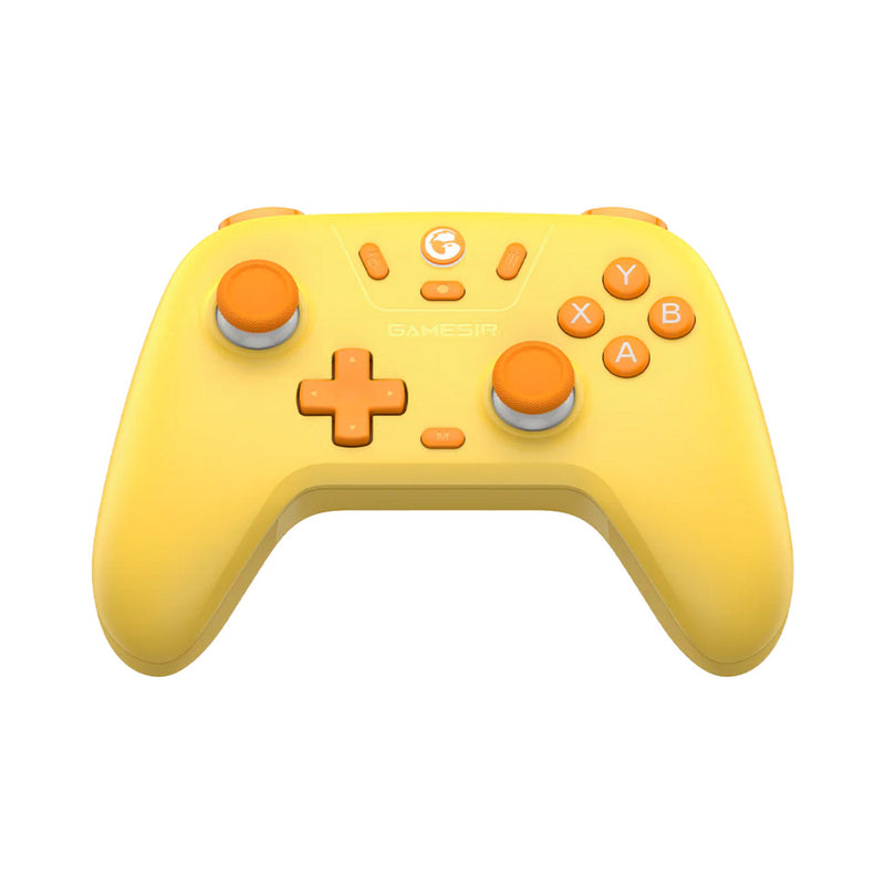 Gamesir nova lite multiplatform controller (geel, pc, steam, android, ios, switch, bluetooth 2.4 ghz usb)
