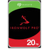 Seagate ironwolf pro 20 tb harde schijf (st20000nt001, sata 600, 24 7)