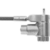 Targus defcon ultimate universal keyed cable lock with adaptable lock head diefstalbeveiliging