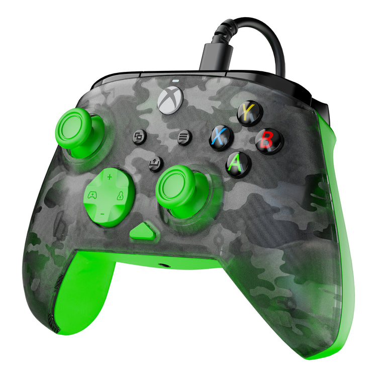 Turtle beach rematch core bedrade controller (zwart groen, xbox serie x|s, xbox one, pc)