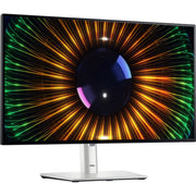 Dell ultrasharp u2424h 23.8 monitor (zilver zwart, hdmi, 2x displayport, usb-a, 2x usb-c, 120 hz) - afbeelding 1