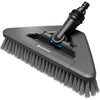 Gardena cleansystem steelborstel soft flex wasborstel (grijs, 18812-20)