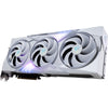 Msi geforce rtx 5080 16g gaming trio oc white grafische kaart (wit, 3x displayport, 1x hdmi)