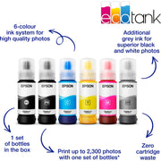 Epson ecotank et-8550 all-in-one inkjetprinter (zwart, usb, wlan, scannen, kopiëren) - afbeelding 3