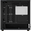 Fractal design north xl midi tower behuizing (zwart houtkleur | 2x usb-a | 1x usb-c | tempered glass)