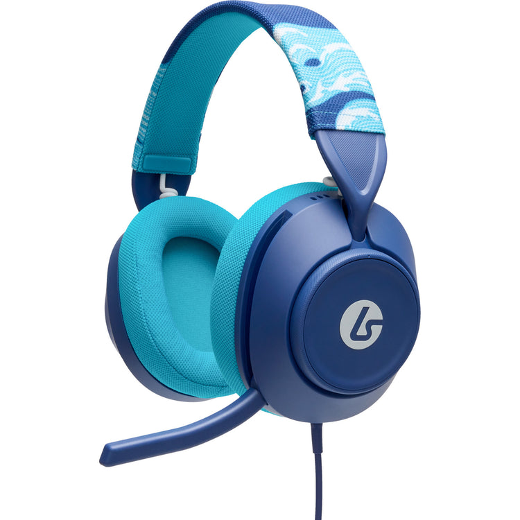 Powera lucidsound ls10x gen 2 bedrade gamingheadset voor xbox series x|s - watergolf over-ear gaming headset (azuurblauw lichtblauw, xbox series x|s, xbox one, pc)