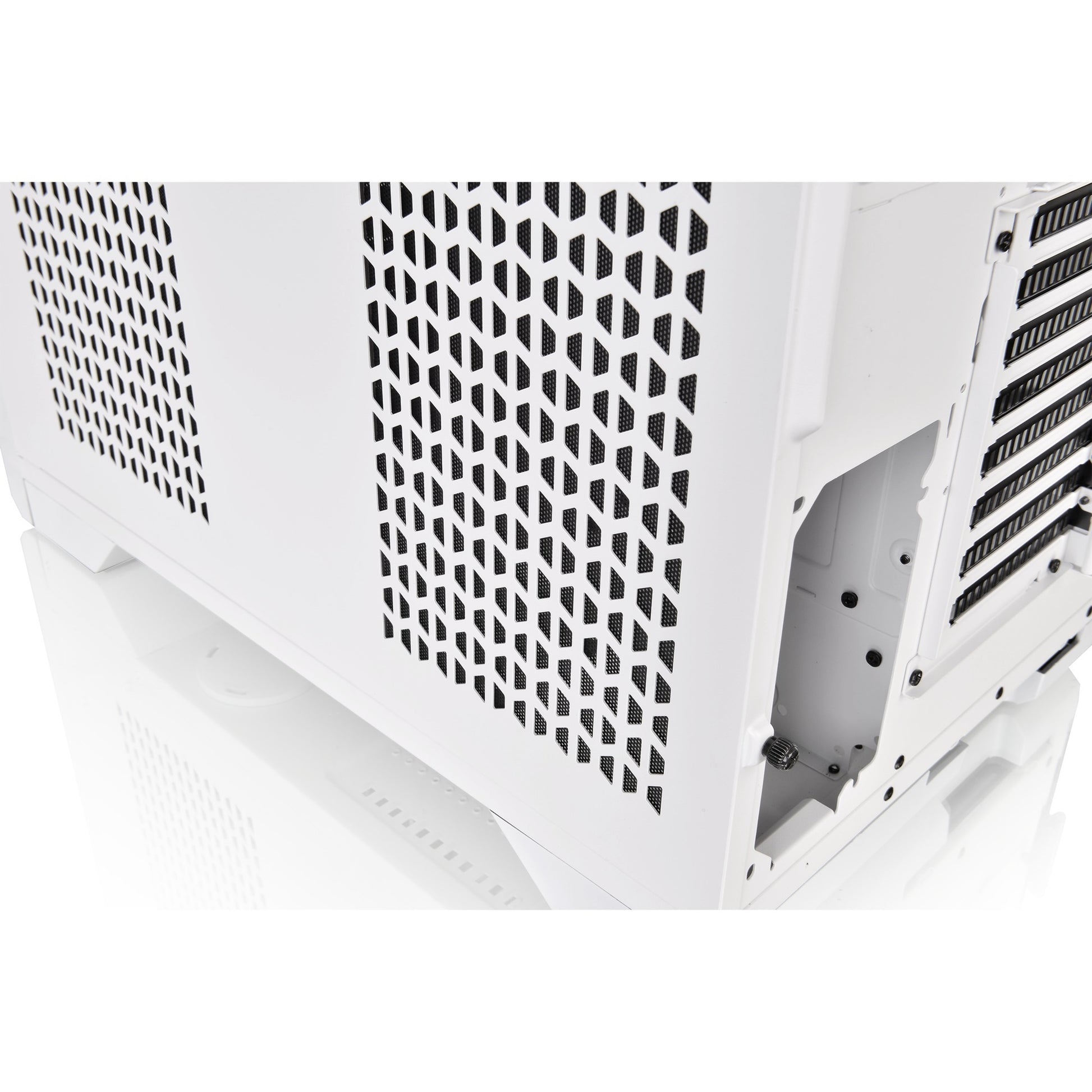 Thermaltake view 51 tg snow argb edition midi tower behuizing (wit | 4x usb-a | 1x usb-c | rgb | window)