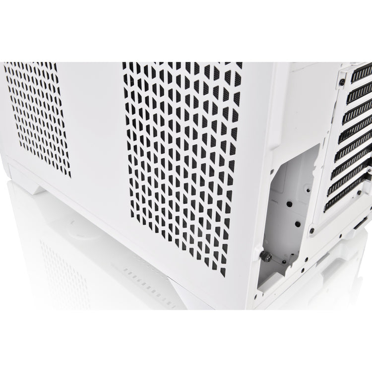Thermaltake view 51 tg snow argb edition midi tower behuizing (wit | 4x usb-a | 1x usb-c | rgb | window)