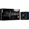 Silverstone sst-st1200-pts modulaire 1200 watt voeding (zwart, 8x pcie)