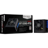Silverstone sst-st1200-pts modulaire 1200 watt voeding (zwart, 8x pcie) - afbeelding 6