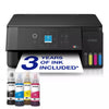 Epson ecotank et-2922 all-in-one inkjetprinter (zwart, scannen, kopiëren, wi-fi, inclusief tot 3 jaar inkt, c11cl63416)