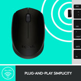 Logitech b170 muis (zwart, draadloos) - afbeelding 6