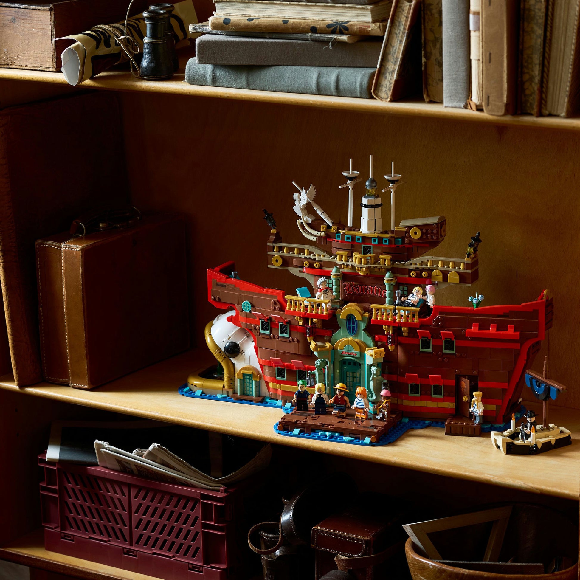 Lego one piece 75640 het drijvende restaurant baratie