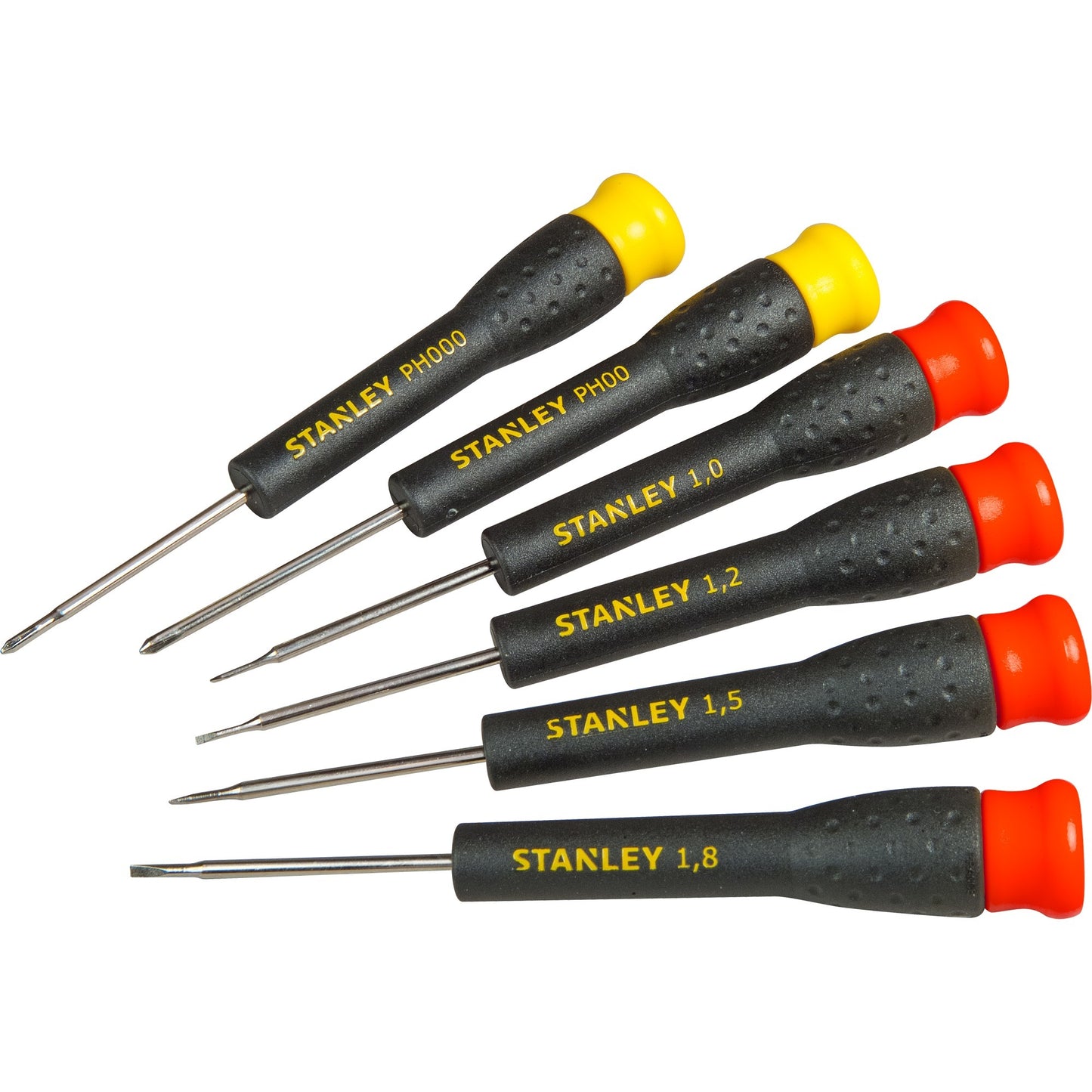 Stanley precisieschroevendraaierset (6-delig)