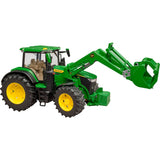 Bruder john deere 7r 350 met frontlader modelvoertuig (03151) - afbeelding 1