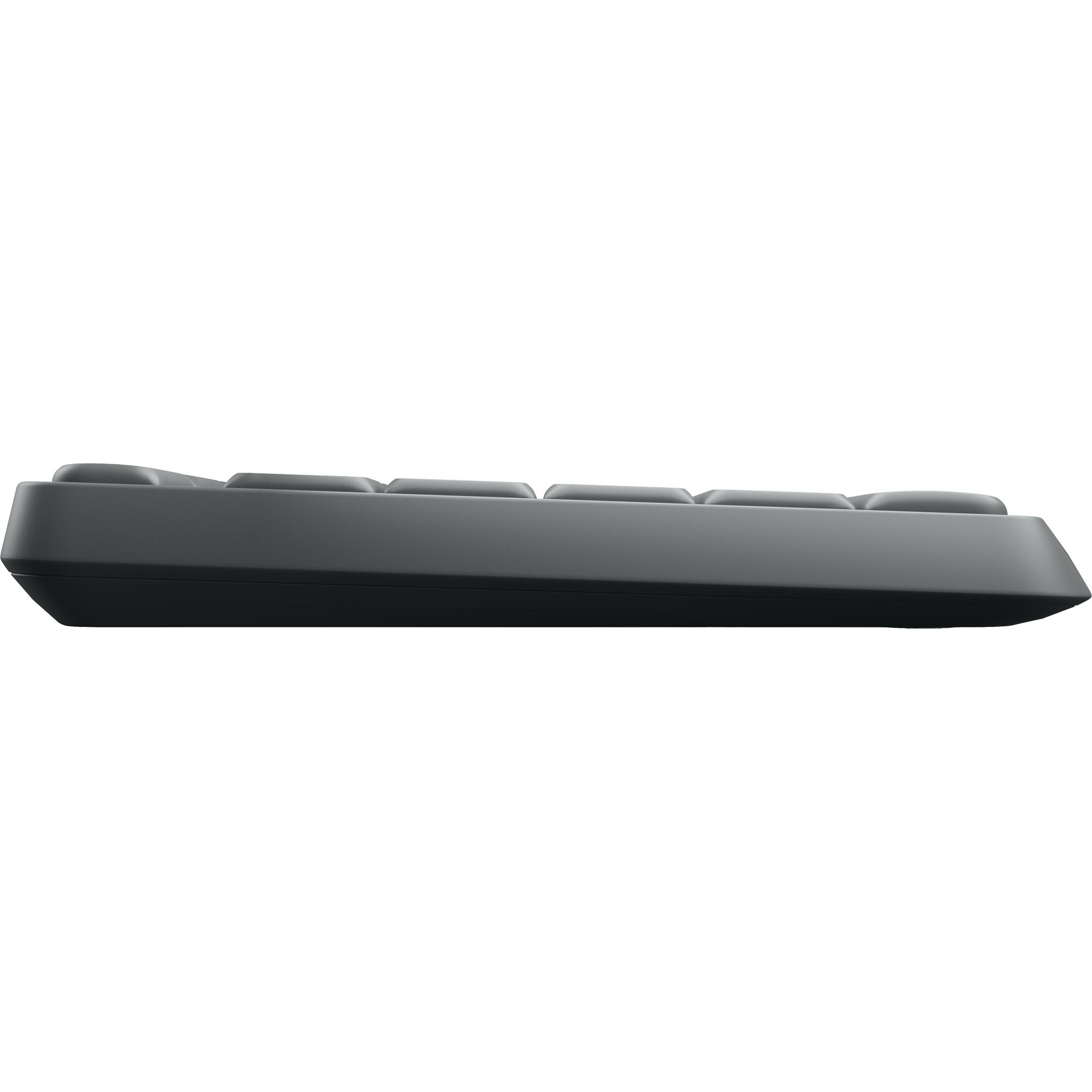 Logitech mk235 draadloze desktopset (zwart, us-international lay-out (qwerty))
