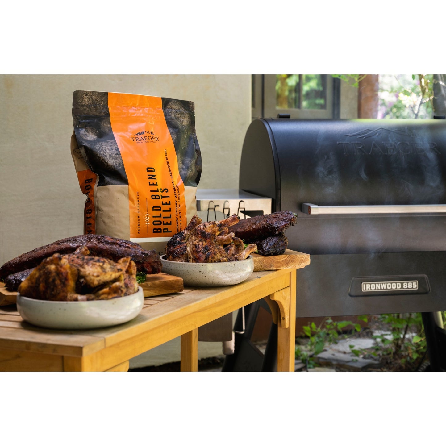 Traeger bold blent pellets - limited edition brandstof (8 kg)