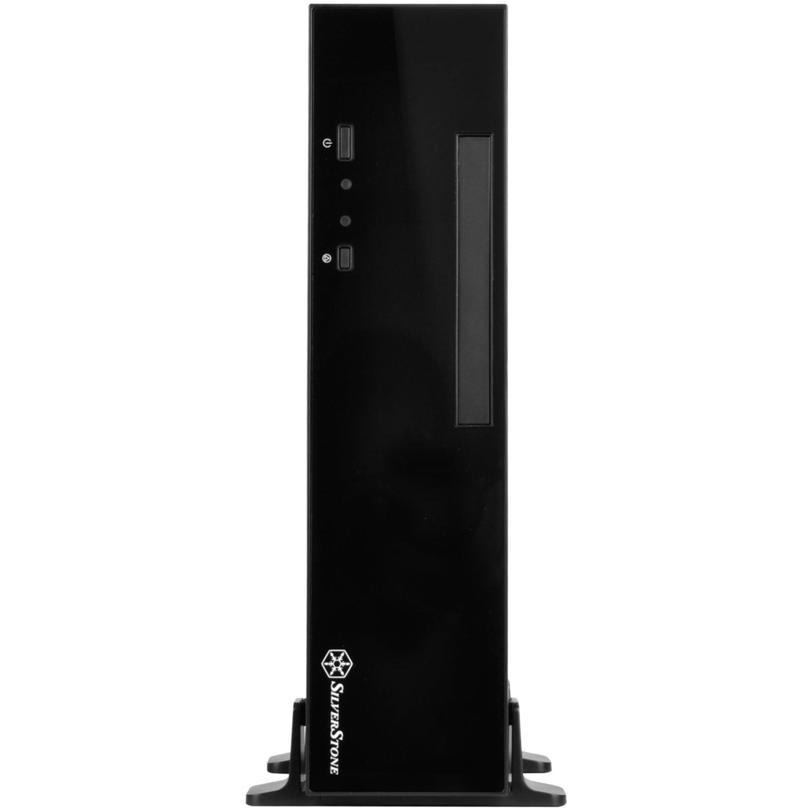 Silverstone sst-ml09b htpc behuizing (zwart | 2x usb-a)