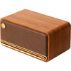 Edifier mp230 retro bluetooth speaker luidspreker (houtkleur, bluetooth, microsd, aux, usb-c)