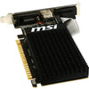 Msi gt 710 2gd3h lp grafische kaart (vga, dvi, hdmi, low-profile)
