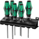 Wera 335 350 355 6 schroevendraaierset (6-delig)