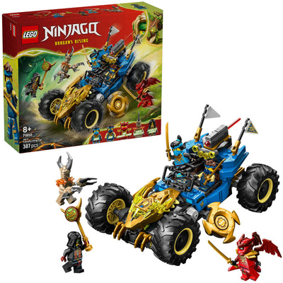 Lego ninjago - jay's transformerende auto constructiespeelgoed (71856)