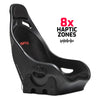 Next level racing es1 haptic feedback simracingstoel racestoel (zwart)