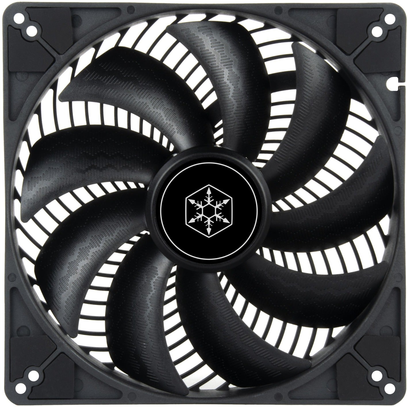 Silverstone air penetrator 184i pro case fan (zwart, 180 x 180 x 32 mm, pwm)