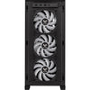 Asus tuf gaming gt302 argb midi tower behuizing (zwart | 2x usb-a | 1x usb-c | rgb | tempered glass)