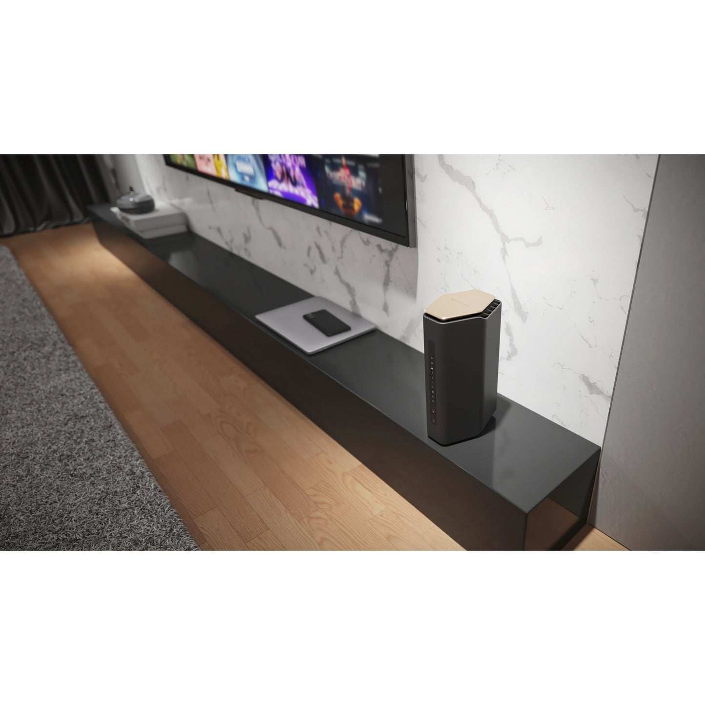 Netgear nighthawk wifi 7 router rs600 (zwart)